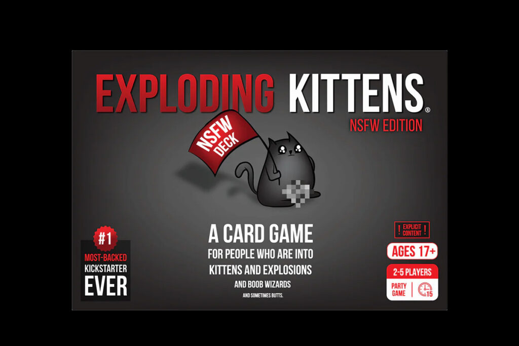 Gioco per party tra adulti Exploding Kitten NSFW