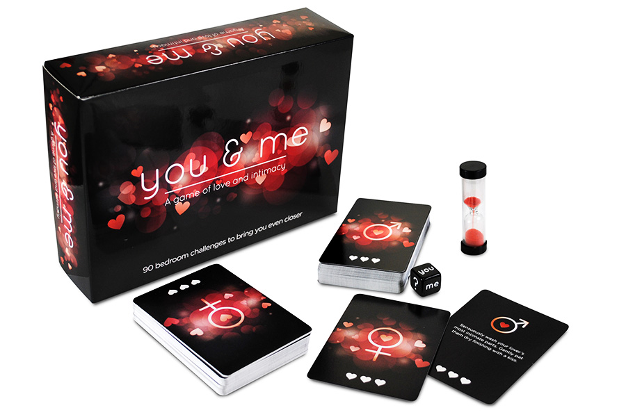 You & Me sexy board game for couples
